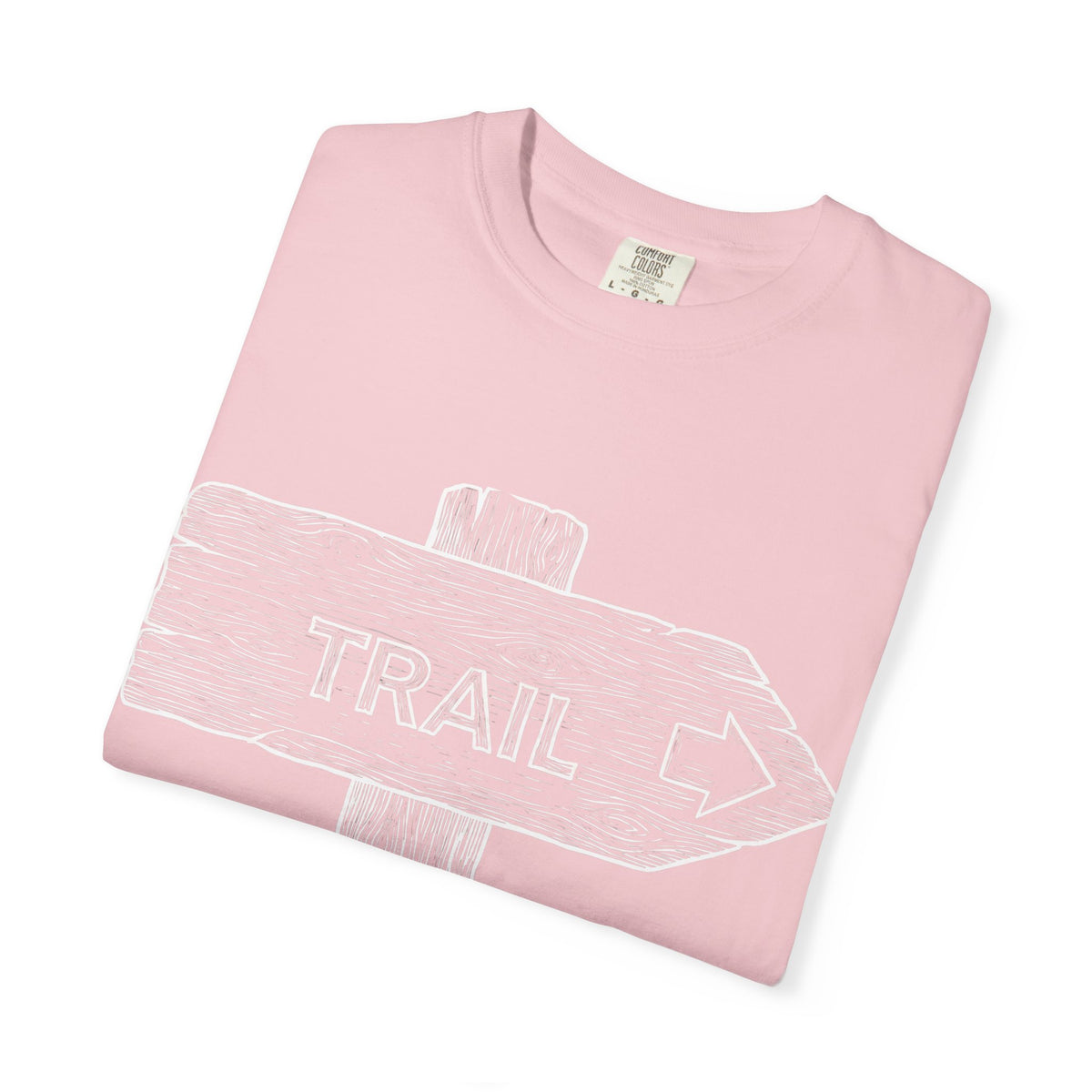 Trail Sign T-Shirt — Outdoor Hiking Direction Shirt
