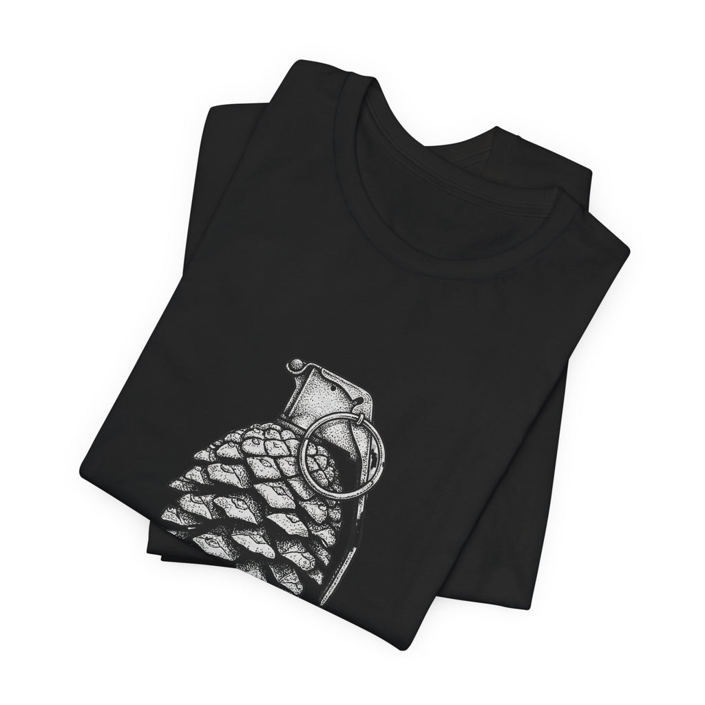 Pine Cone Grenade | Nature Graphic Tee