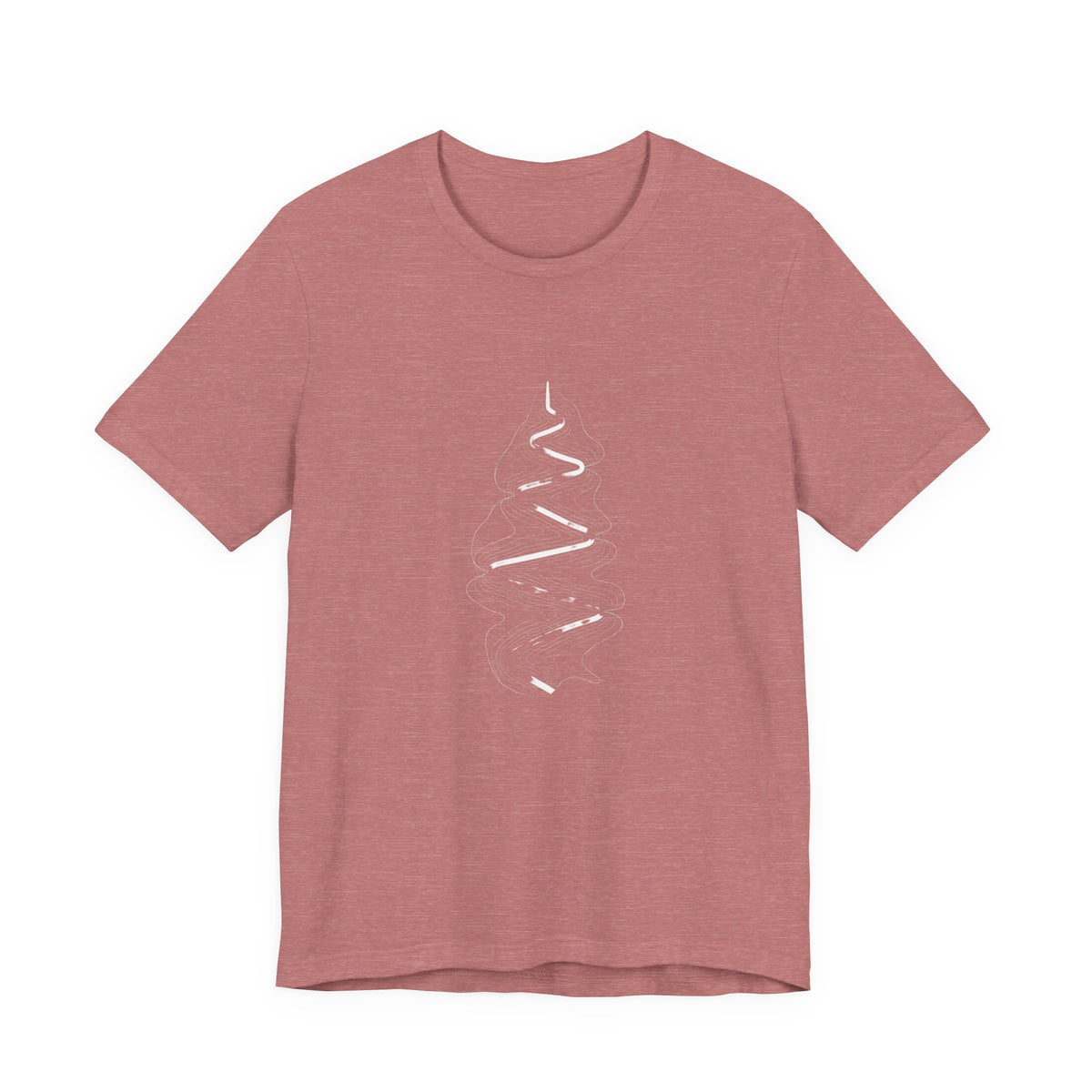 Switchback Trail | Minimalist Topo Line Art Graphic Tee