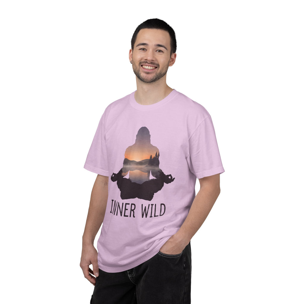 Inner Wild Meditation T-Shirt — Yoga & Nature Graphic Tee
