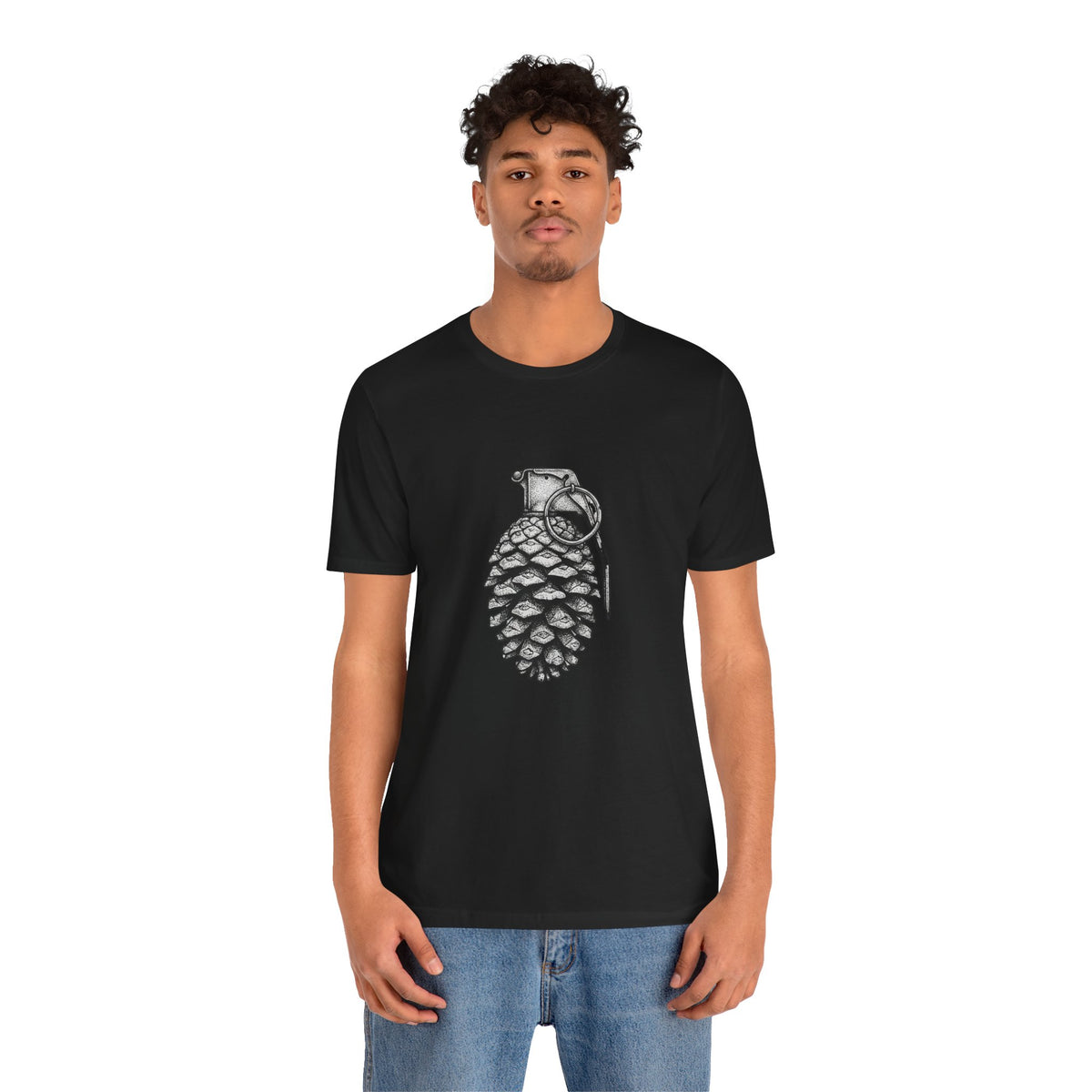 Pine Cone Grenade | Nature Graphic Tee