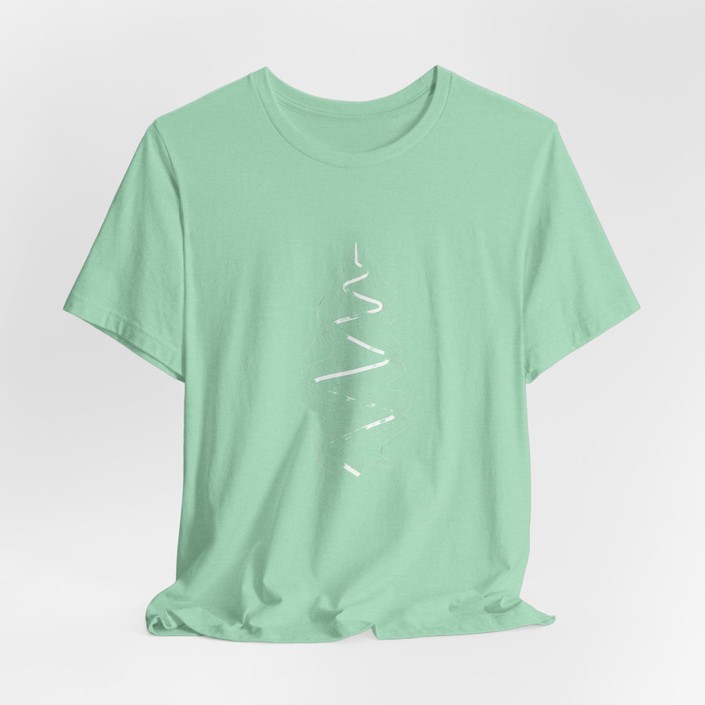 Switchback Trail | Minimalist Topo Line Art Graphic Tee
