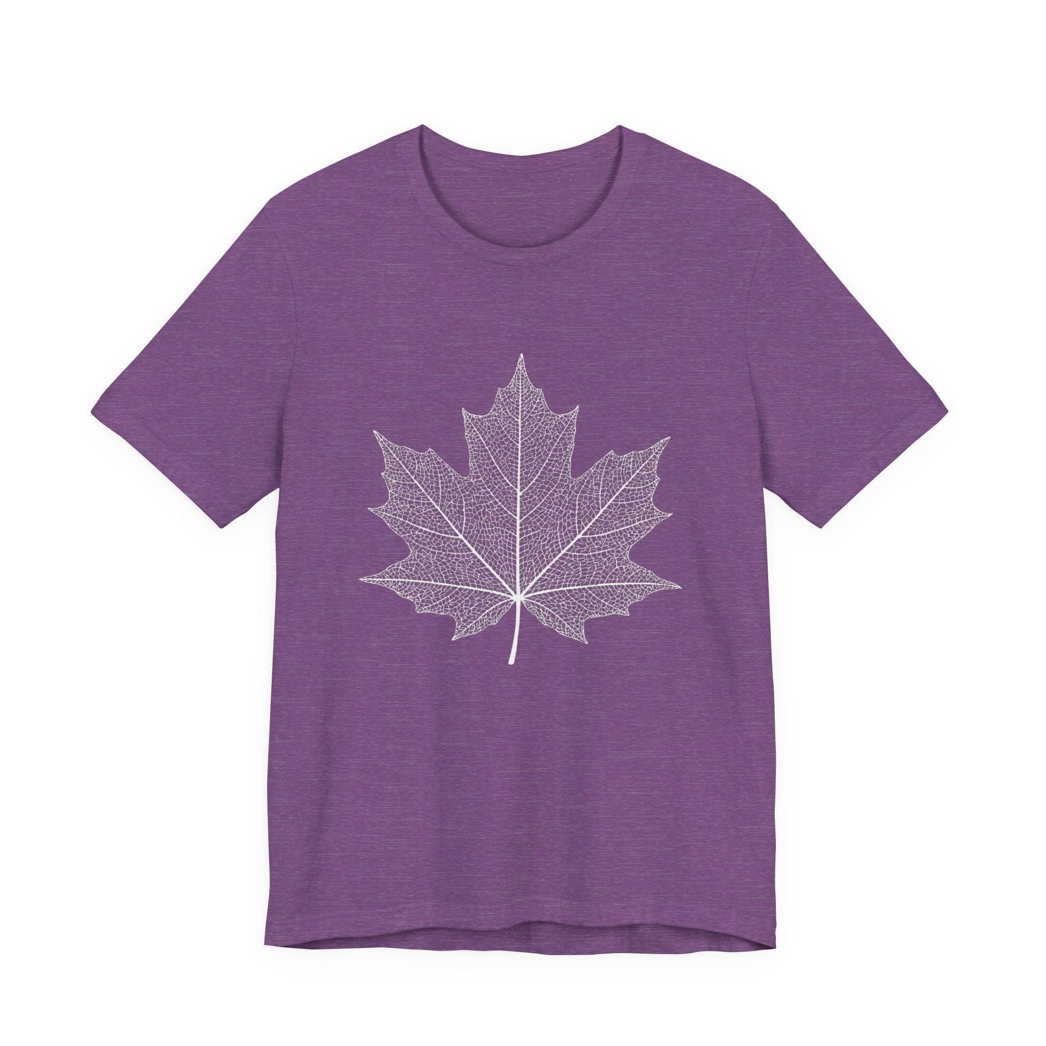 Maple Leaf Line Art | Nature Graphic Tee