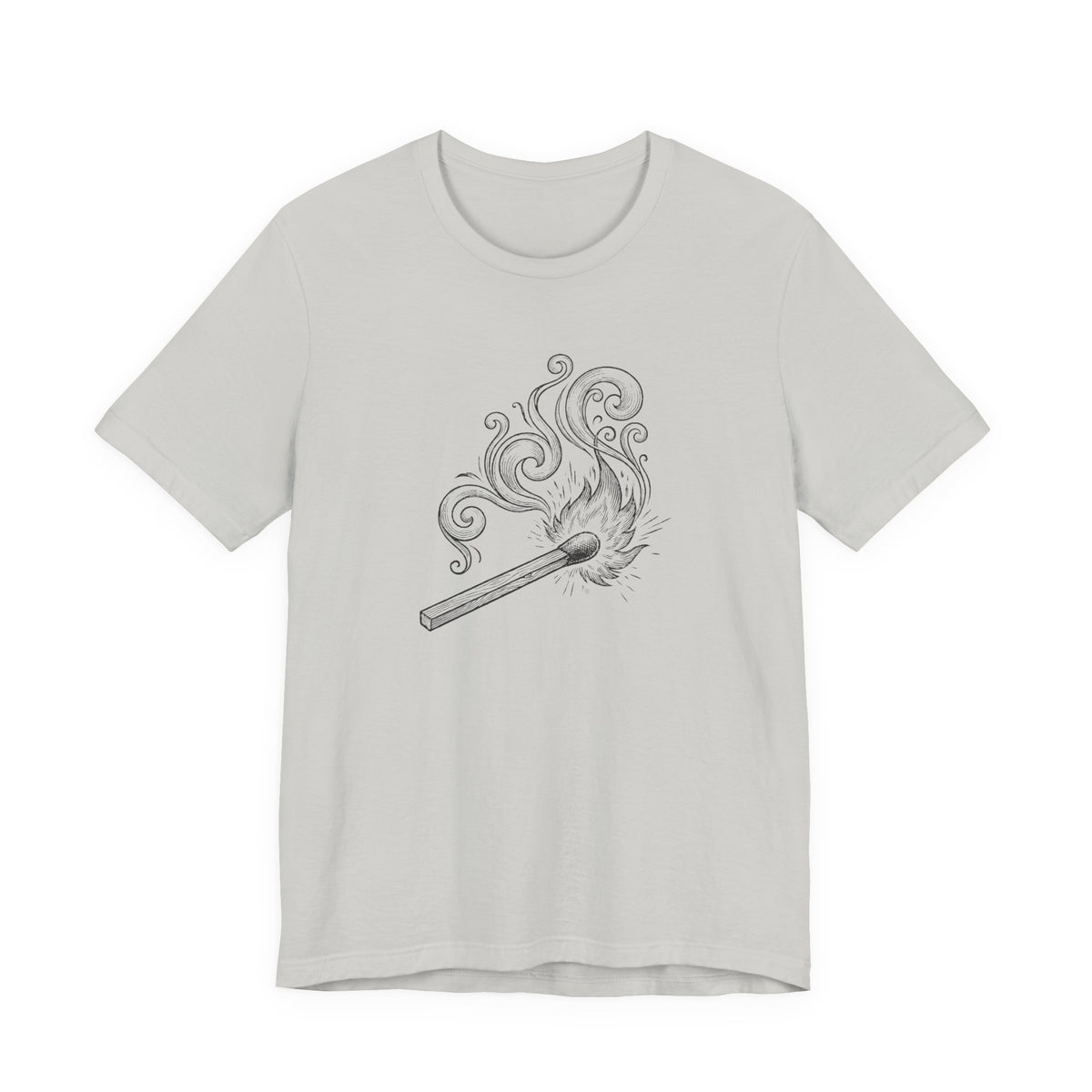 Campfire Spark Swirl | Nature Graphic Tee