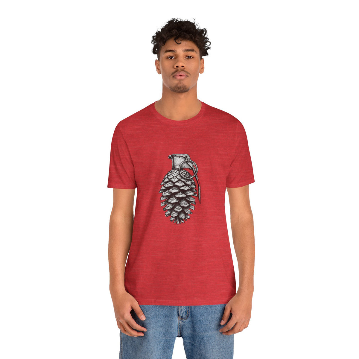 Pine Cone Grenade | Nature Graphic Tee