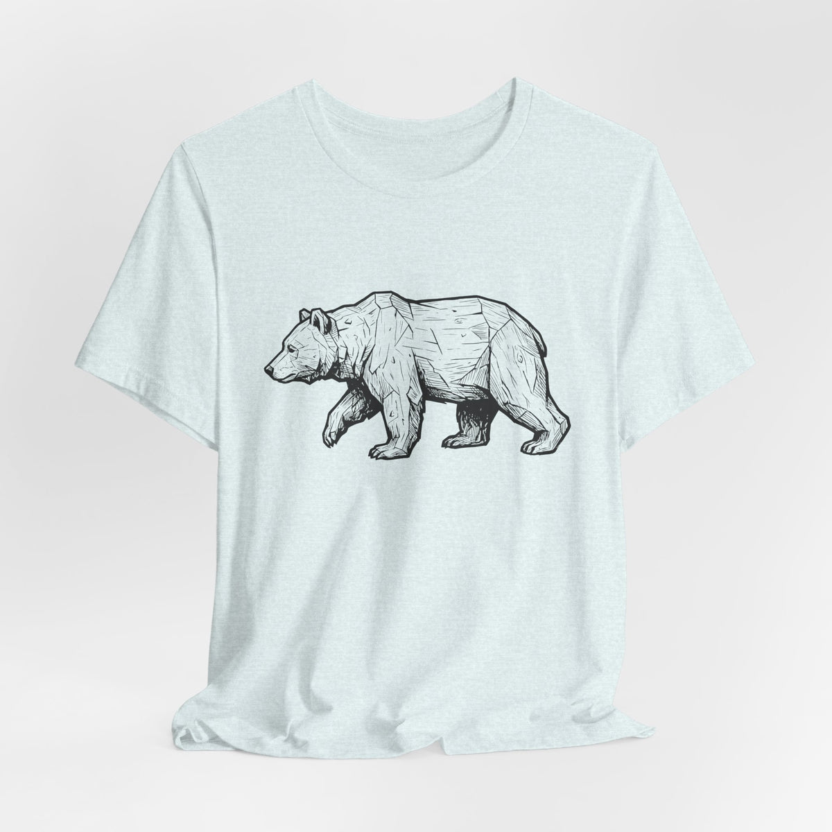 Grizzly Bear Sketch | Nature Graphic Tee