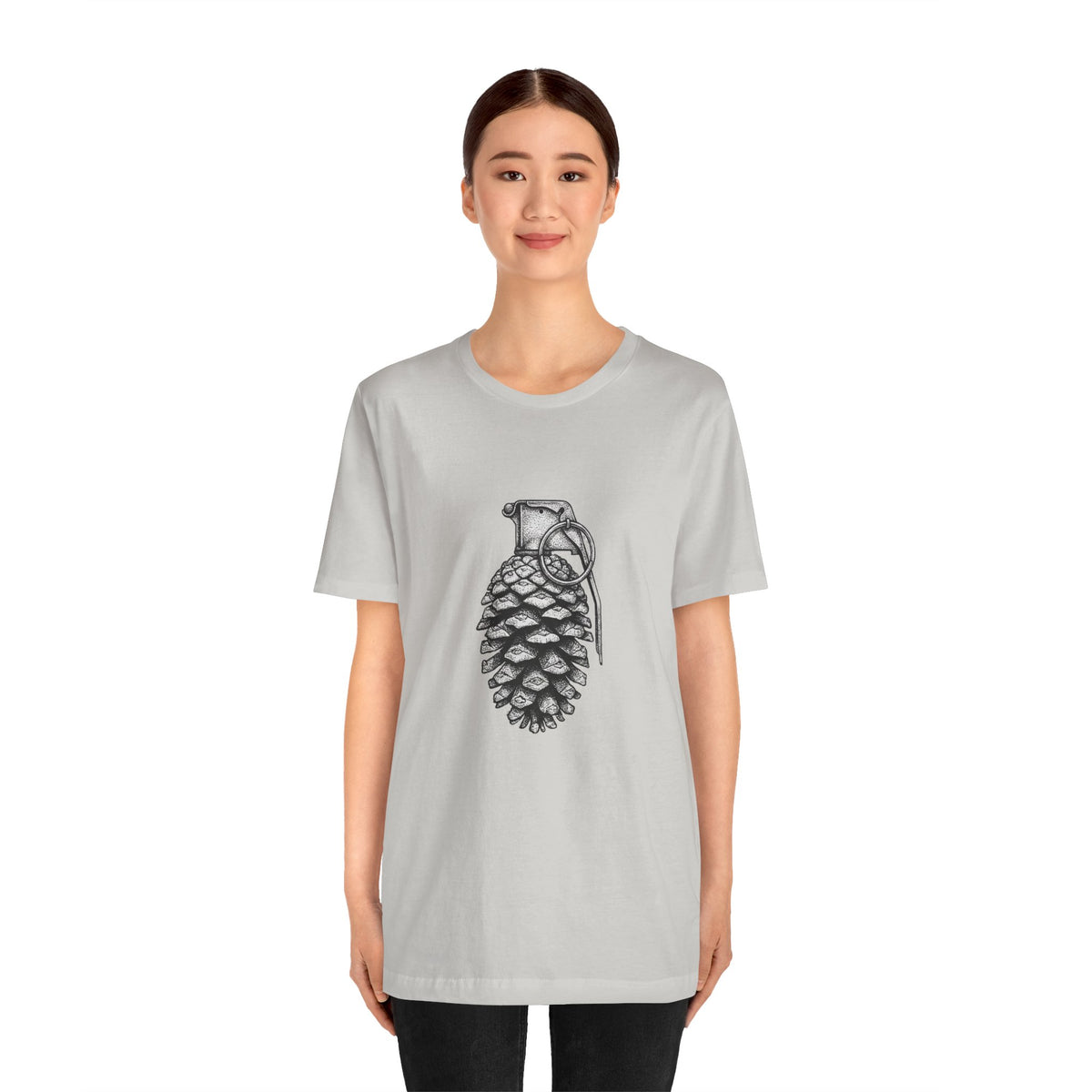 Pine Cone Grenade | Nature Graphic Tee