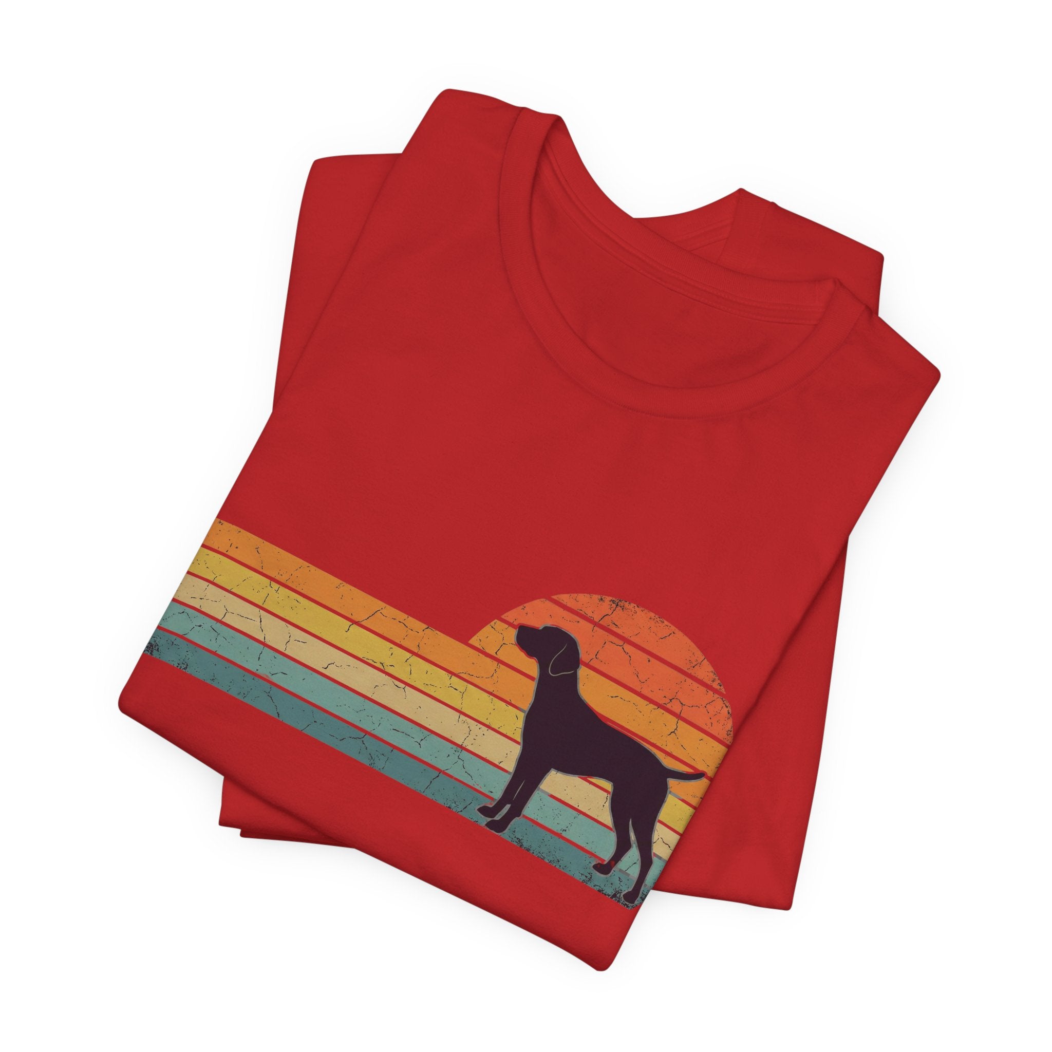 Retro Vizsla Sunset | Dog Lover Graphic Tee