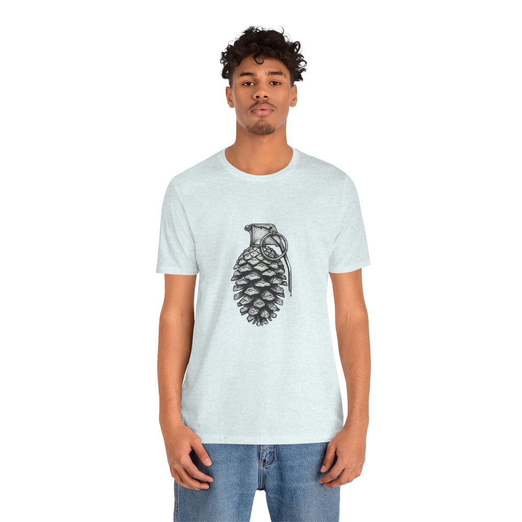 Pine Cone Grenade | Nature Graphic Tee