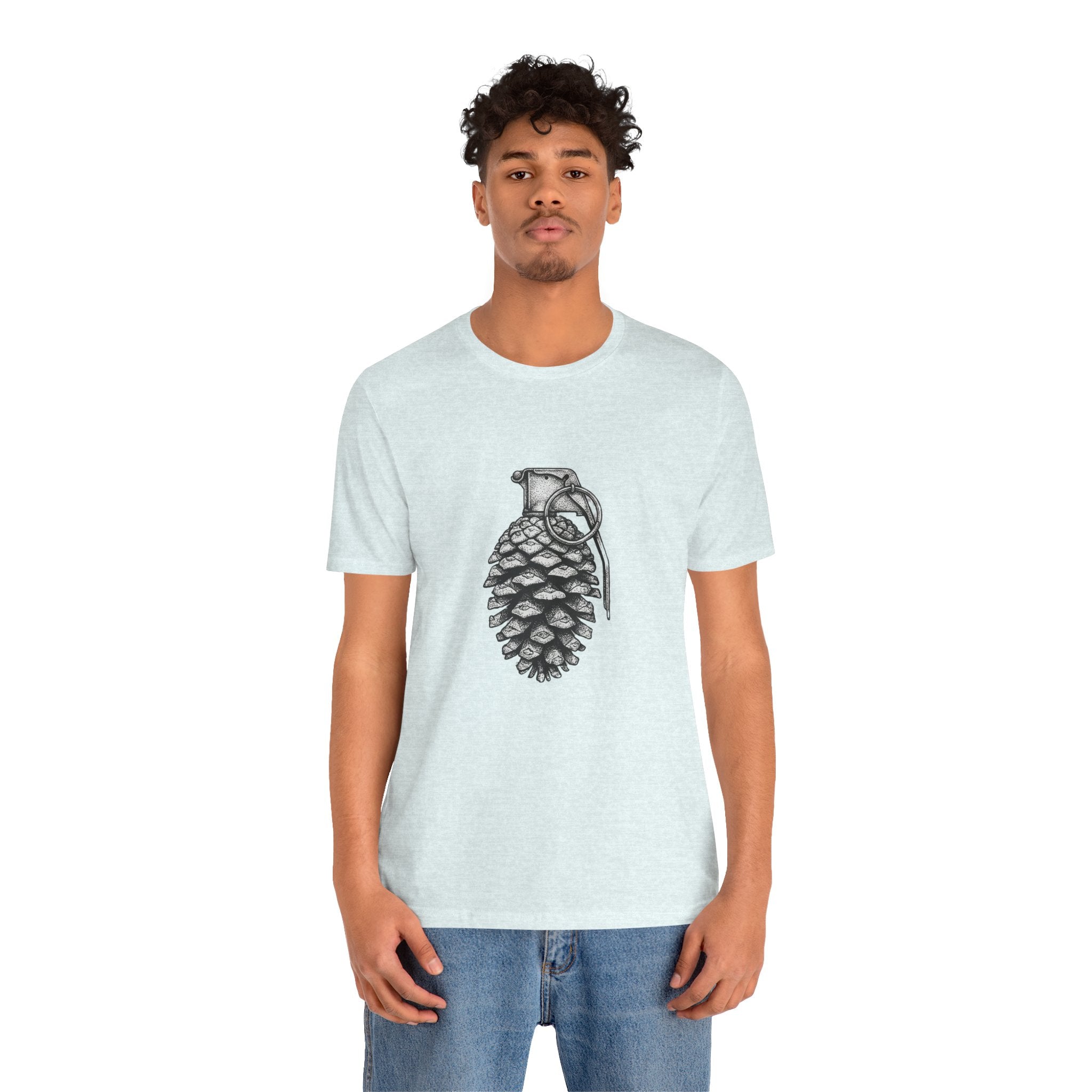 Pine Cone Grenade | Nature Graphic Tee