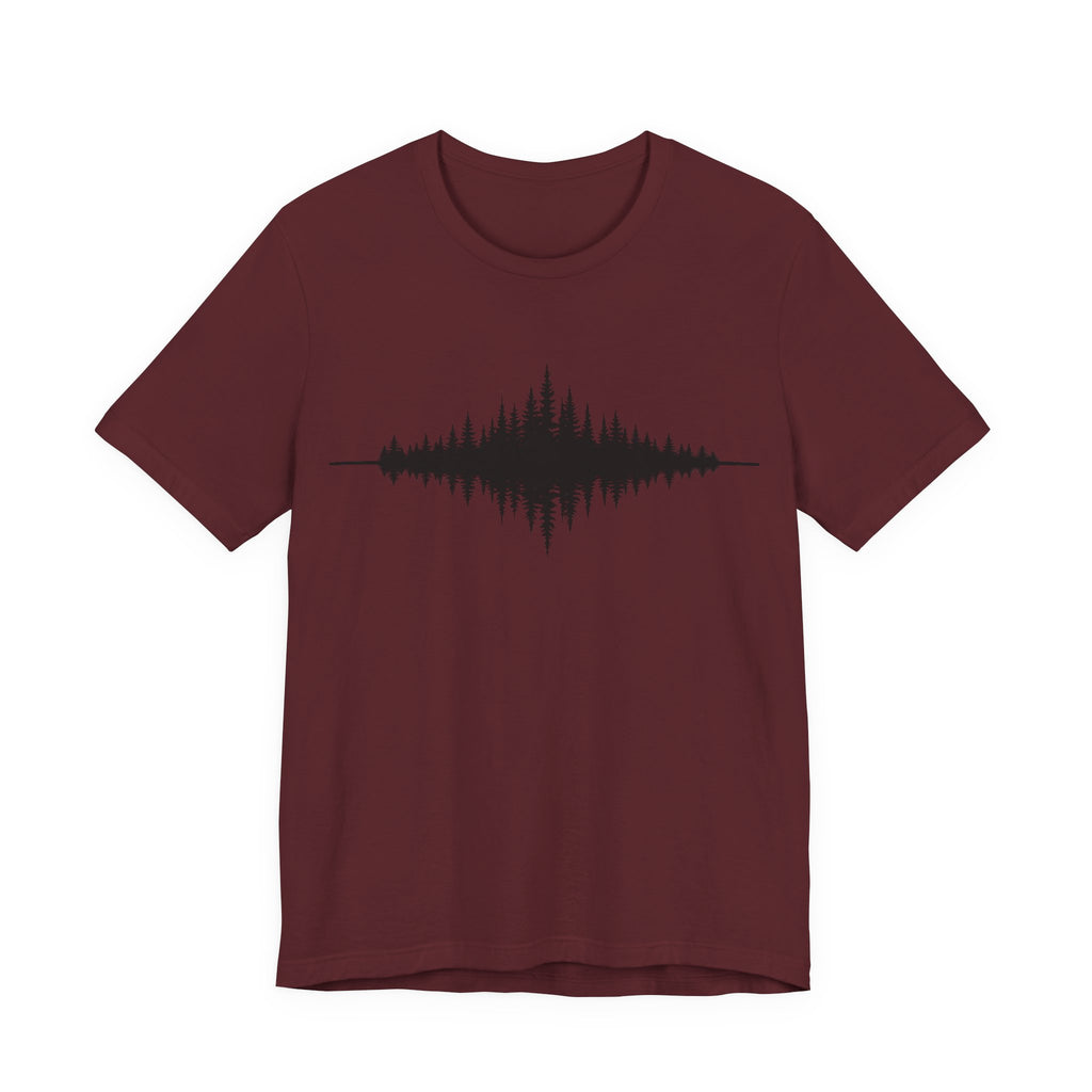 Forest Sound Wave | Nature Graphic Tee