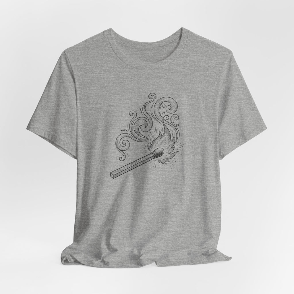 Campfire Spark Swirl | Nature Graphic Tee