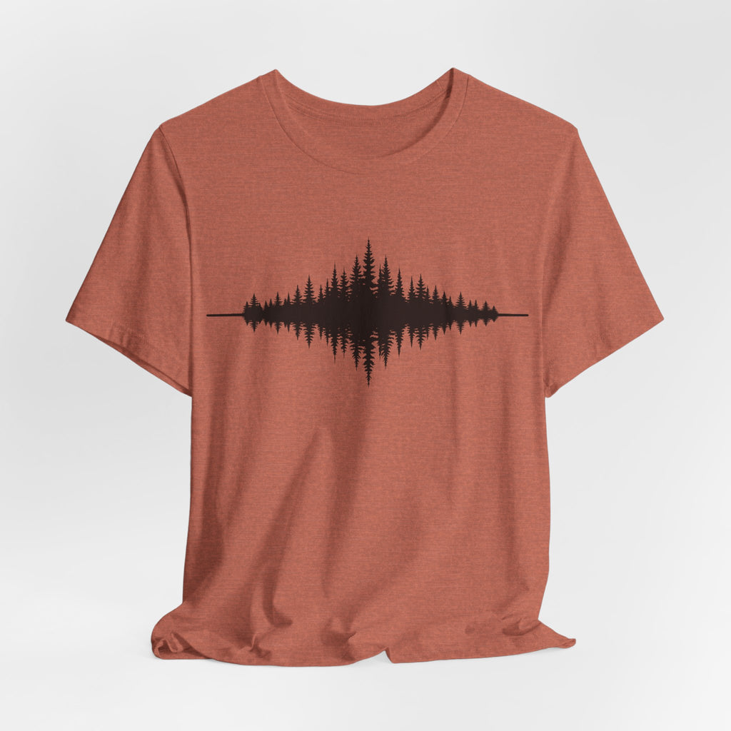 Forest Sound Wave | Nature Graphic Tee
