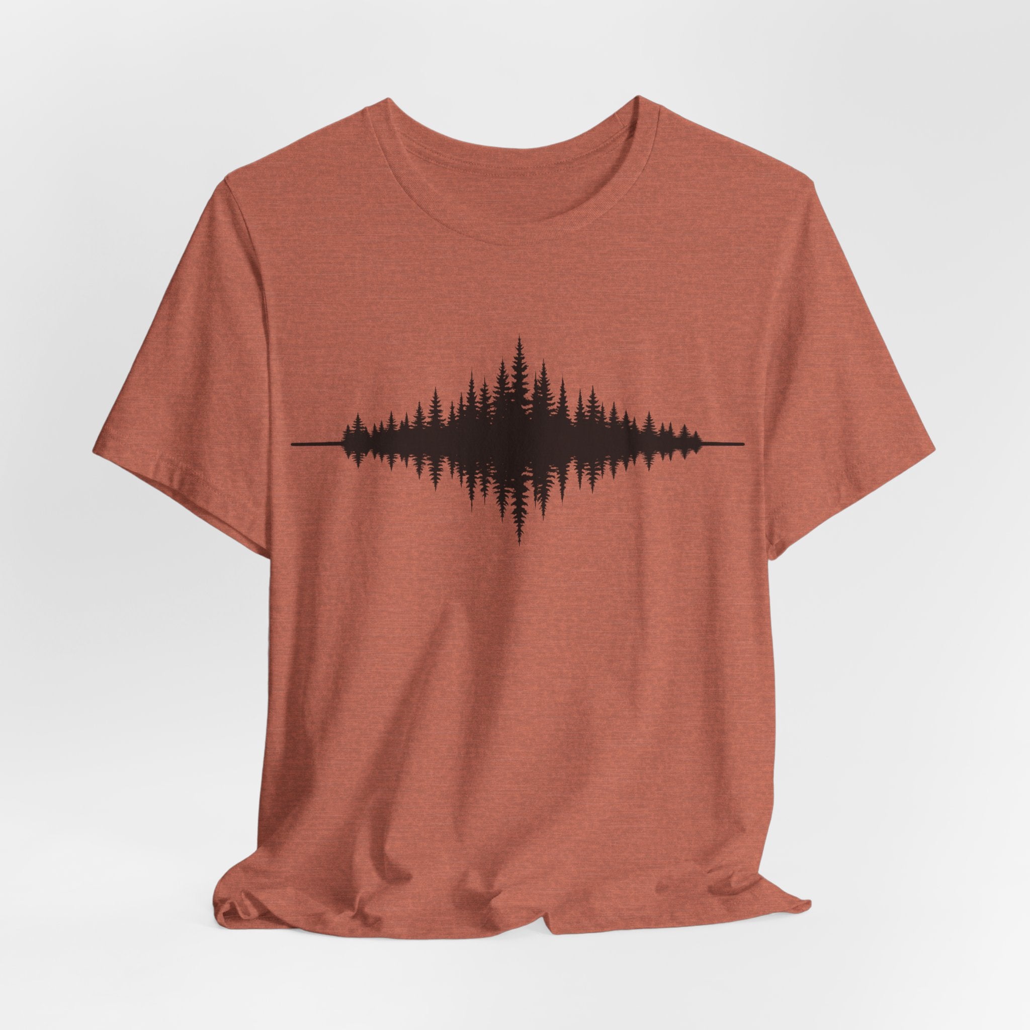 Forest Sound Wave | Nature Graphic Tee