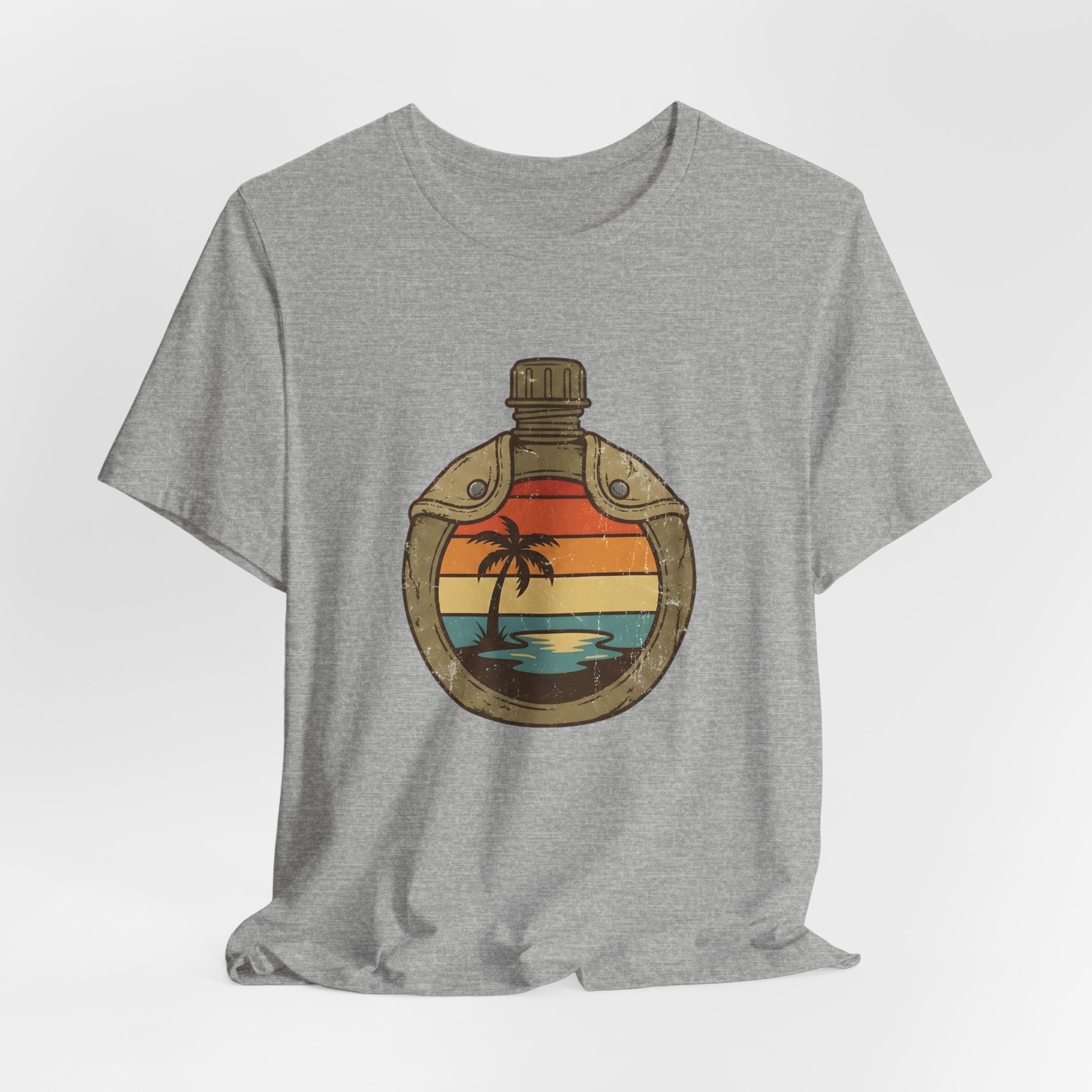 Tropical Island Canteen | Vintage Adventure Graphic Tee