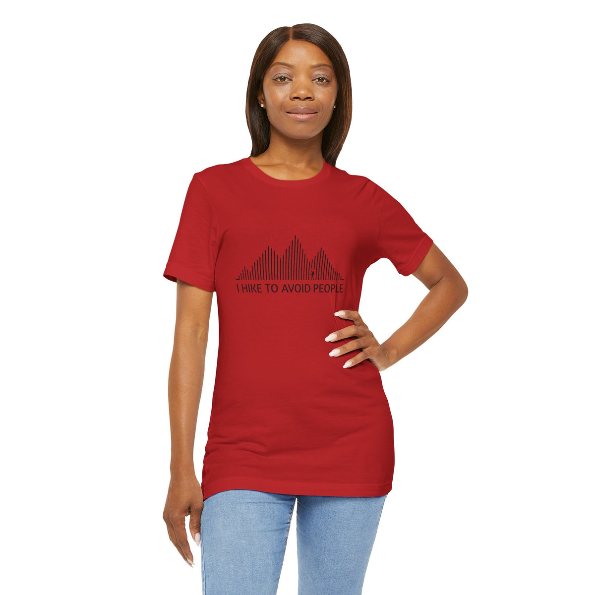 I Hike to Avoid People | Nature Graphic Tee