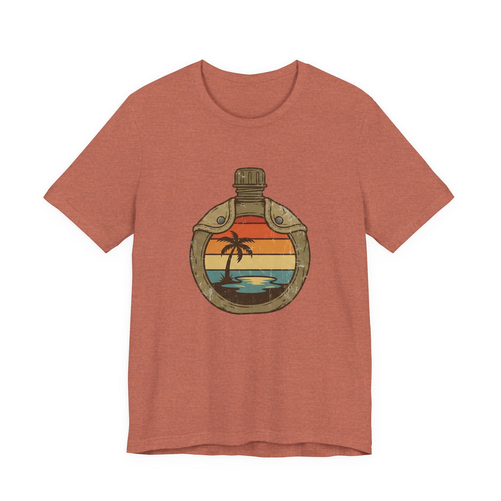 Tropical Island Canteen | Vintage Adventure Graphic Tee