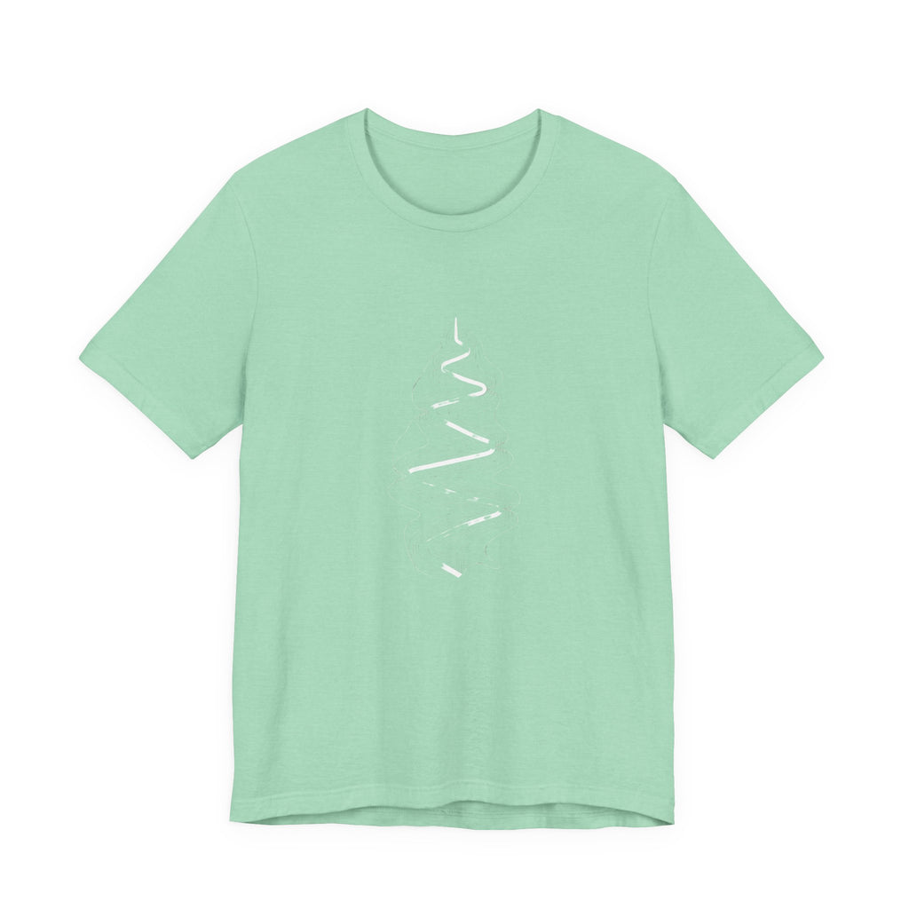 Switchback Trail | Minimalist Topo Line Art Graphic Tee