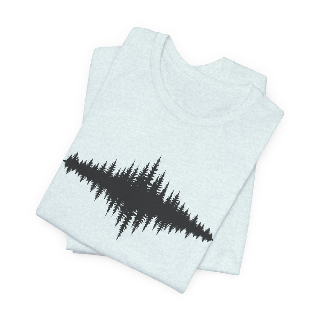 Forest Sound Wave | Nature Graphic Tee