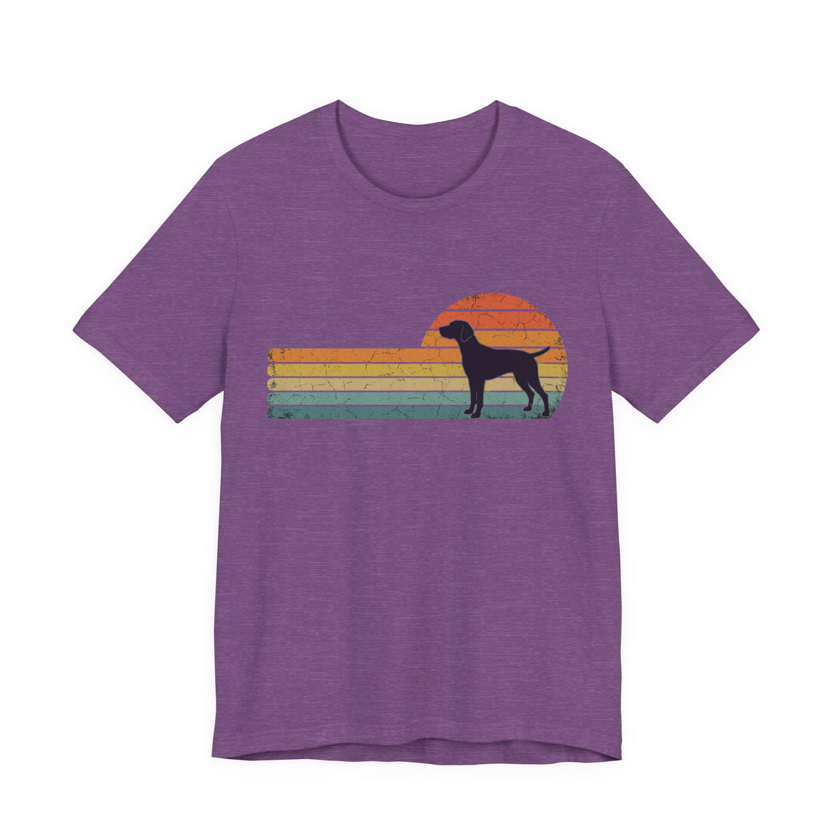Retro Vizsla Sunset | Dog Lover Graphic Tee