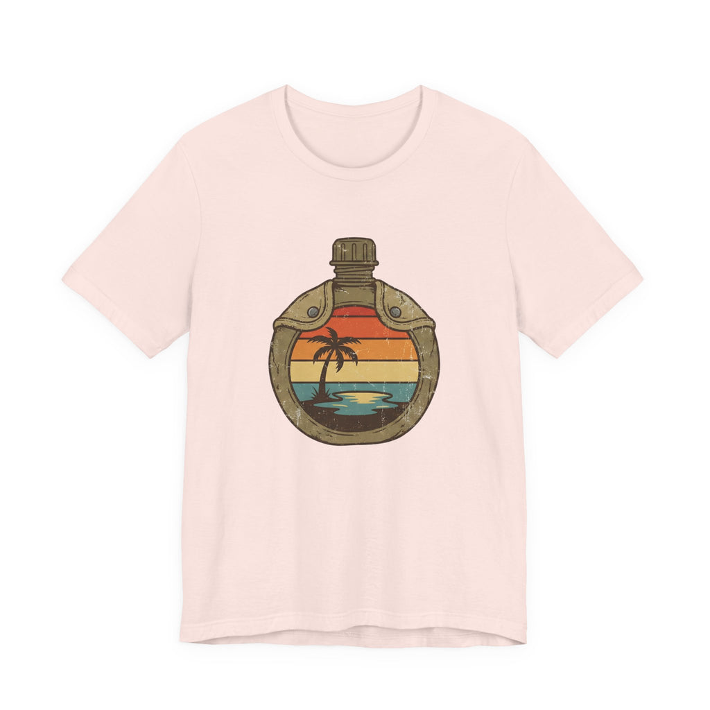 Tropical Island Canteen | Vintage Adventure Graphic Tee