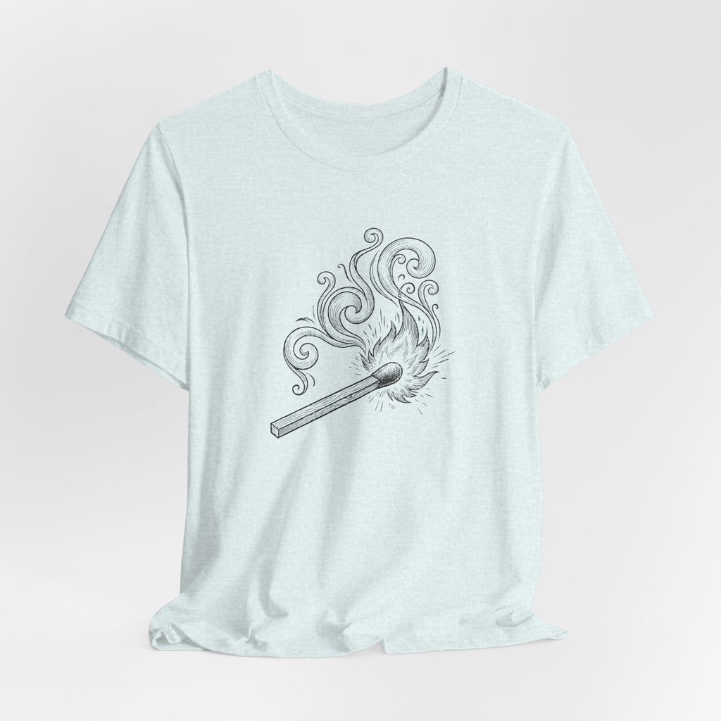 Campfire Spark Swirl | Nature Graphic Tee