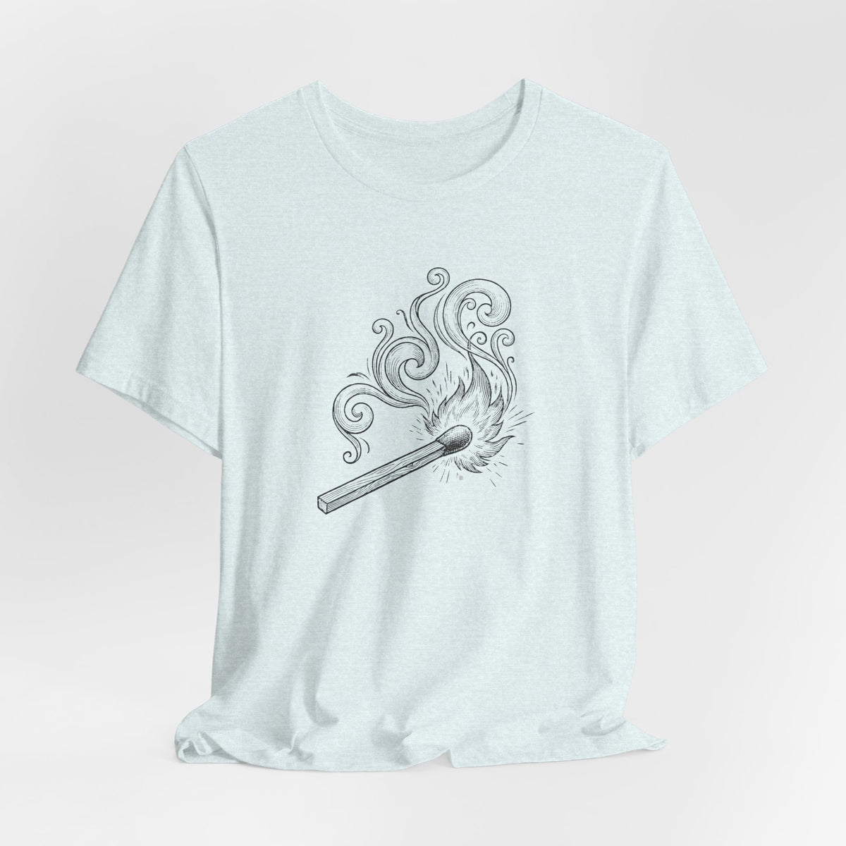 Campfire Spark Swirl | Nature Graphic Tee