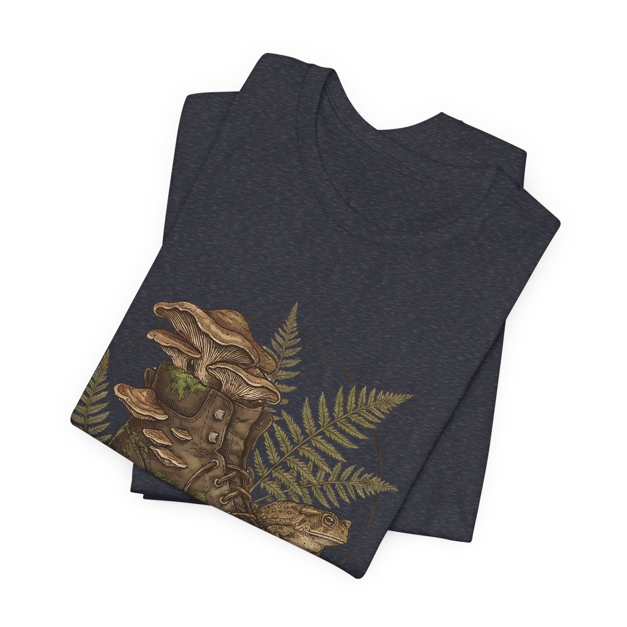 Rot Is Life T‑Shirt — Woodland Mushroom Decay Graphic Tee