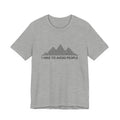 I Hike to Avoid People | Nature Graphic Tee