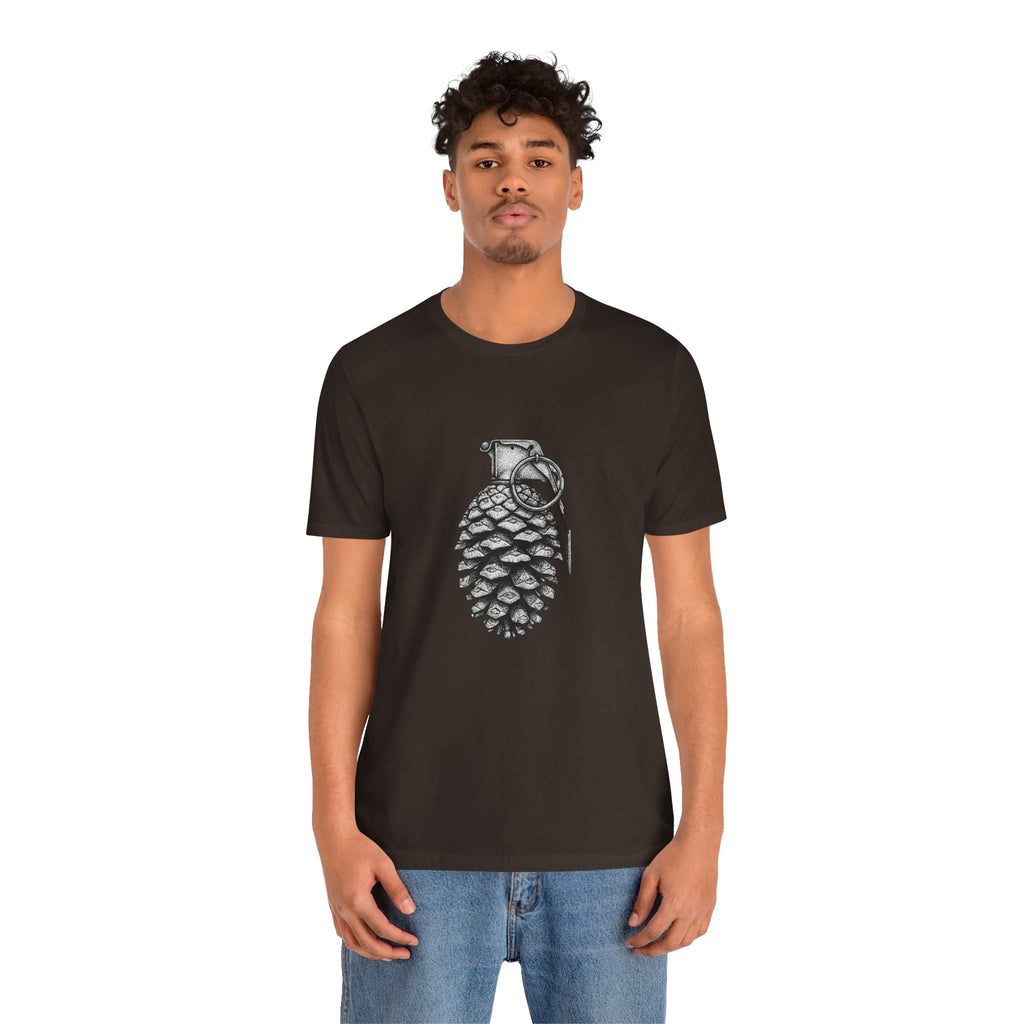 Pine Cone Grenade | Nature Graphic Tee