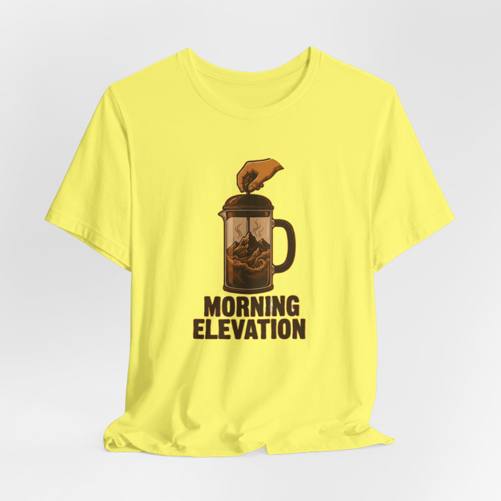 Morning Elevation | Coffee Mountain Graphic Tee