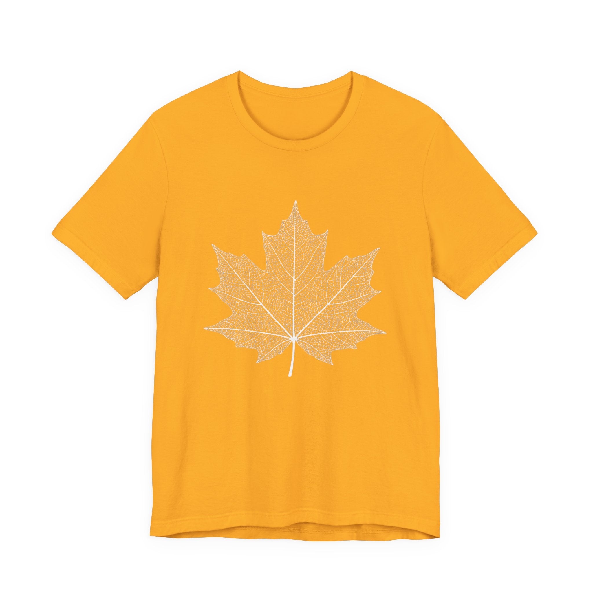 Maple Leaf Line Art | Nature Graphic Tee