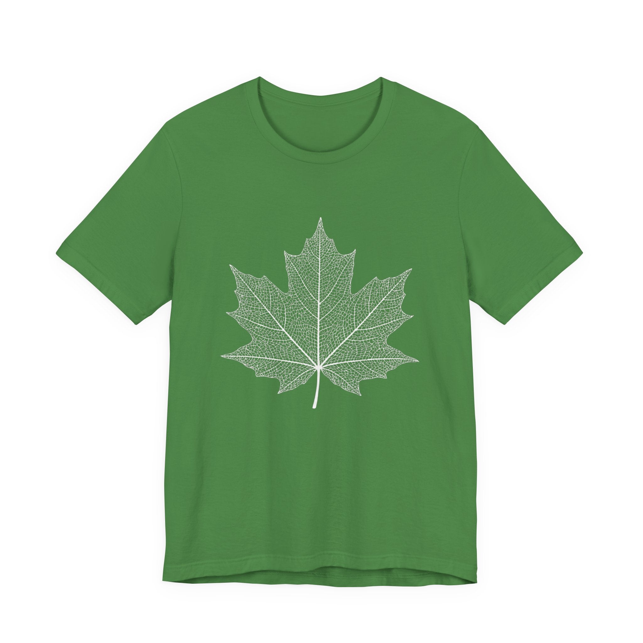 Maple Leaf Line Art | Nature Graphic Tee