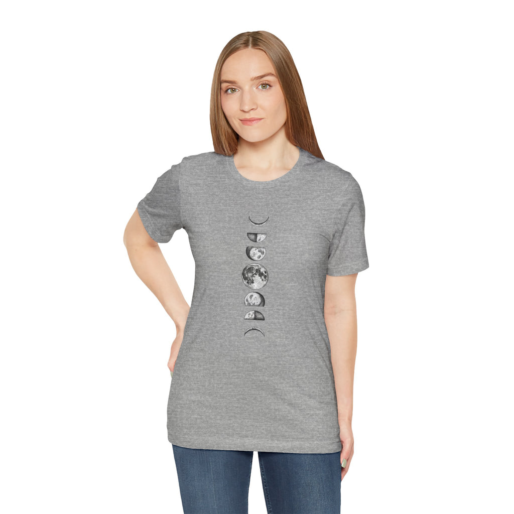 Moon Phases Cycle | Astronomy Graphic Tee