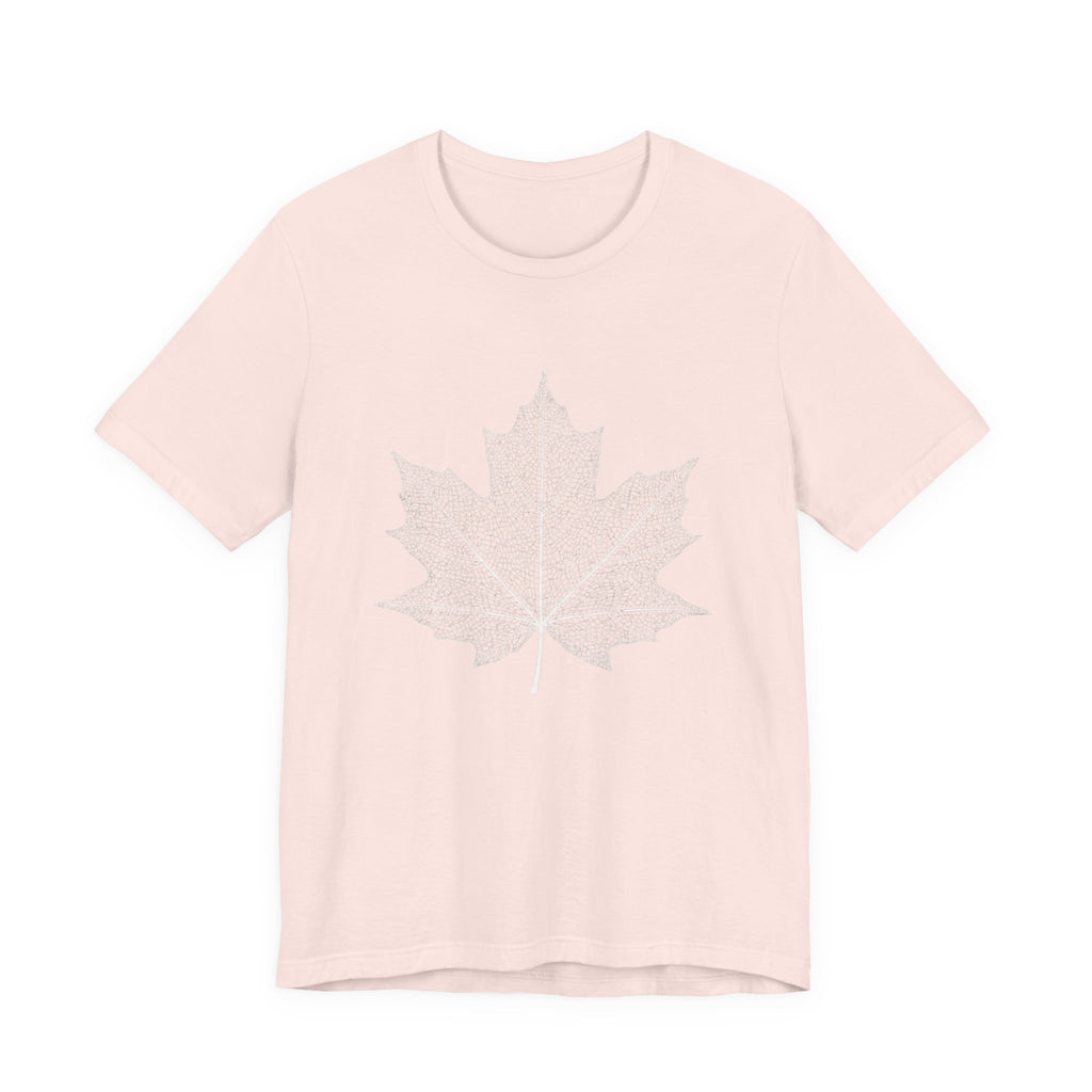 Maple Leaf Line Art | Nature Graphic Tee