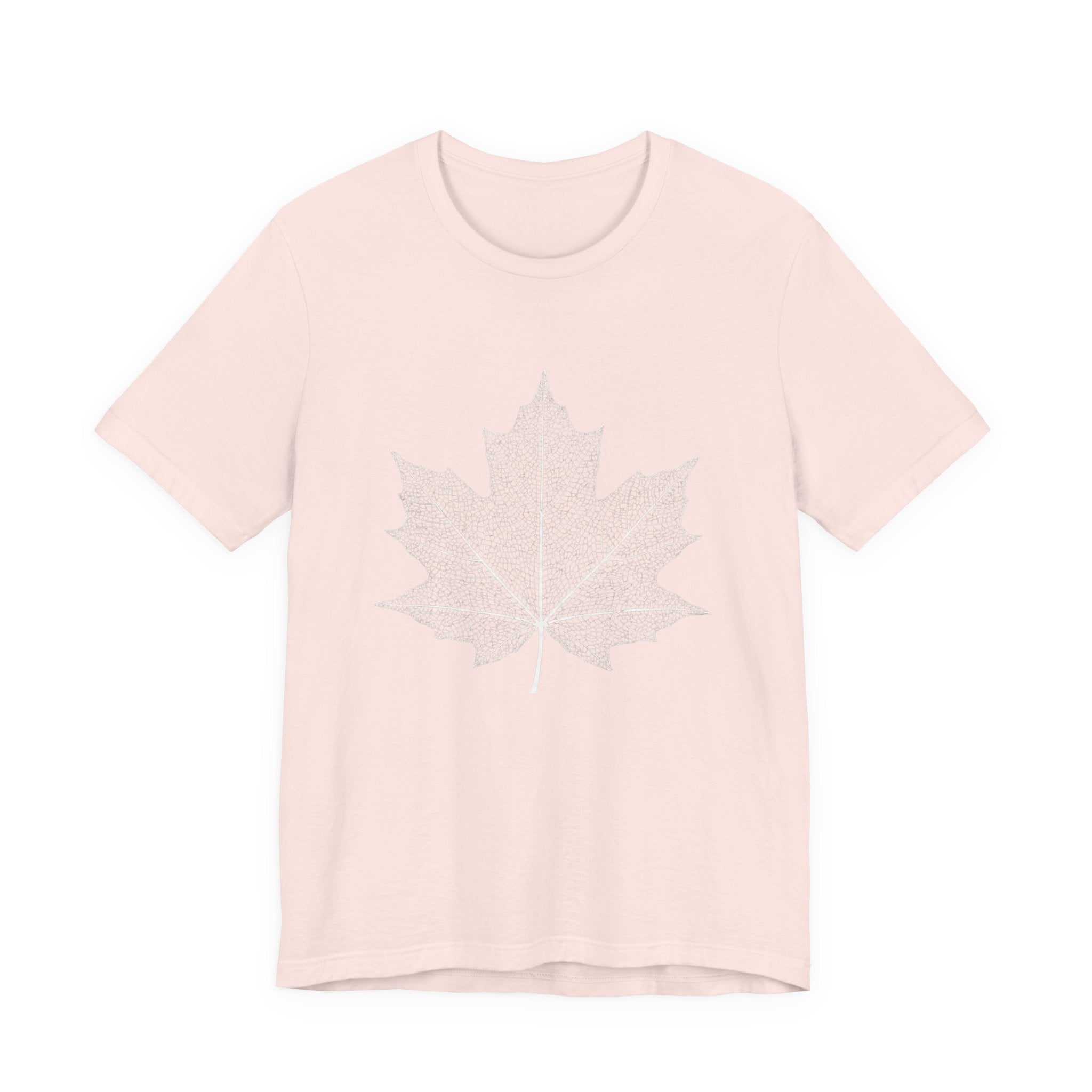 Maple Leaf Line Art | Nature Graphic Tee