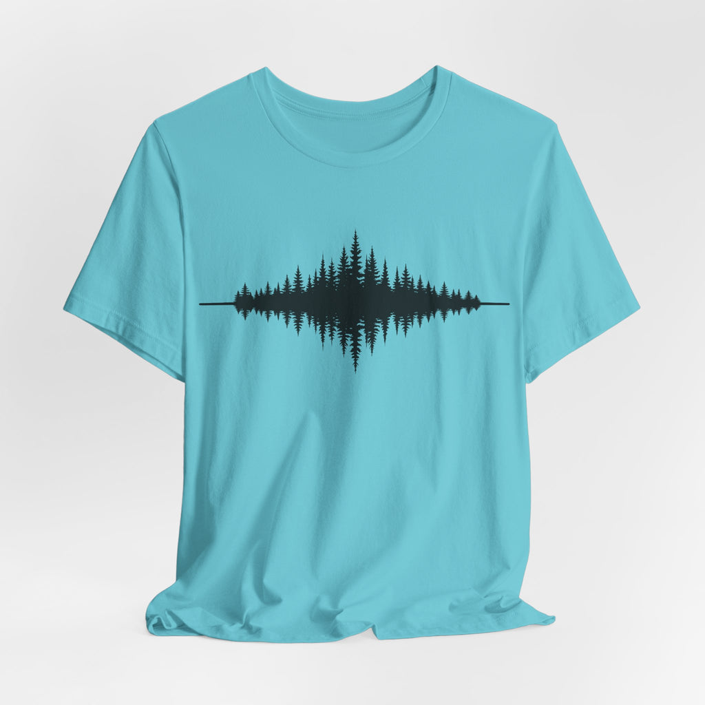 Forest Sound Wave | Nature Graphic Tee