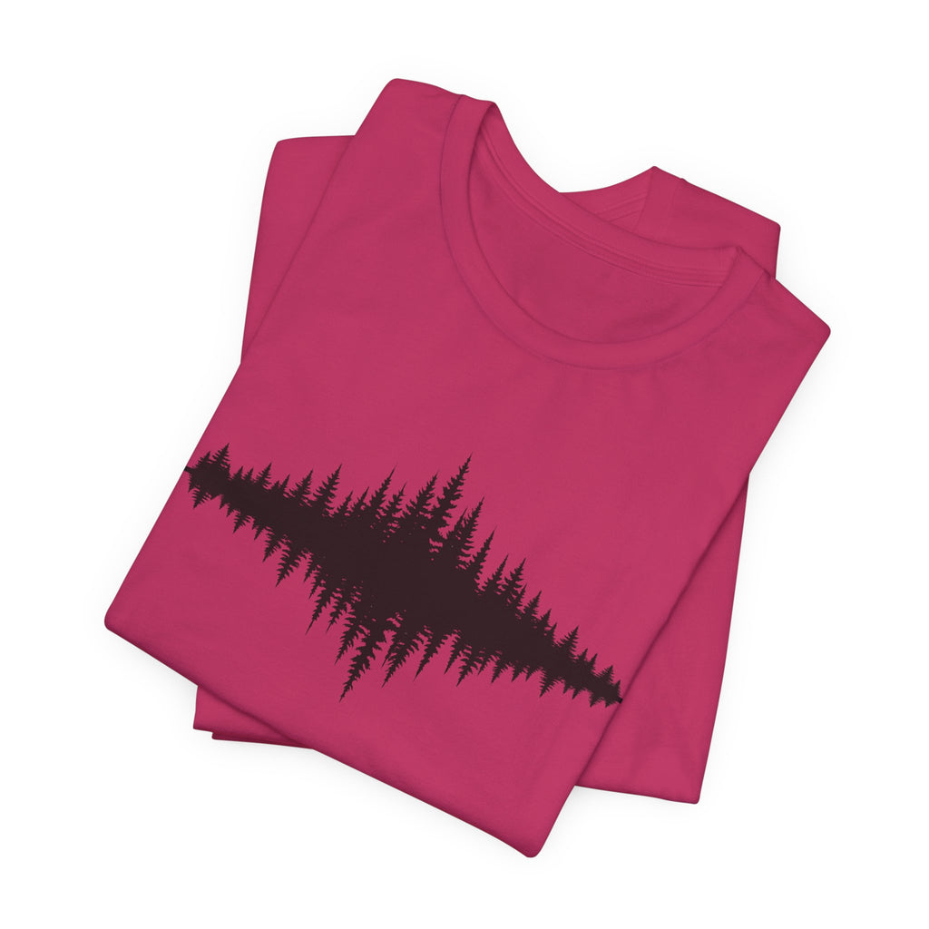 Forest Sound Wave | Nature Graphic Tee