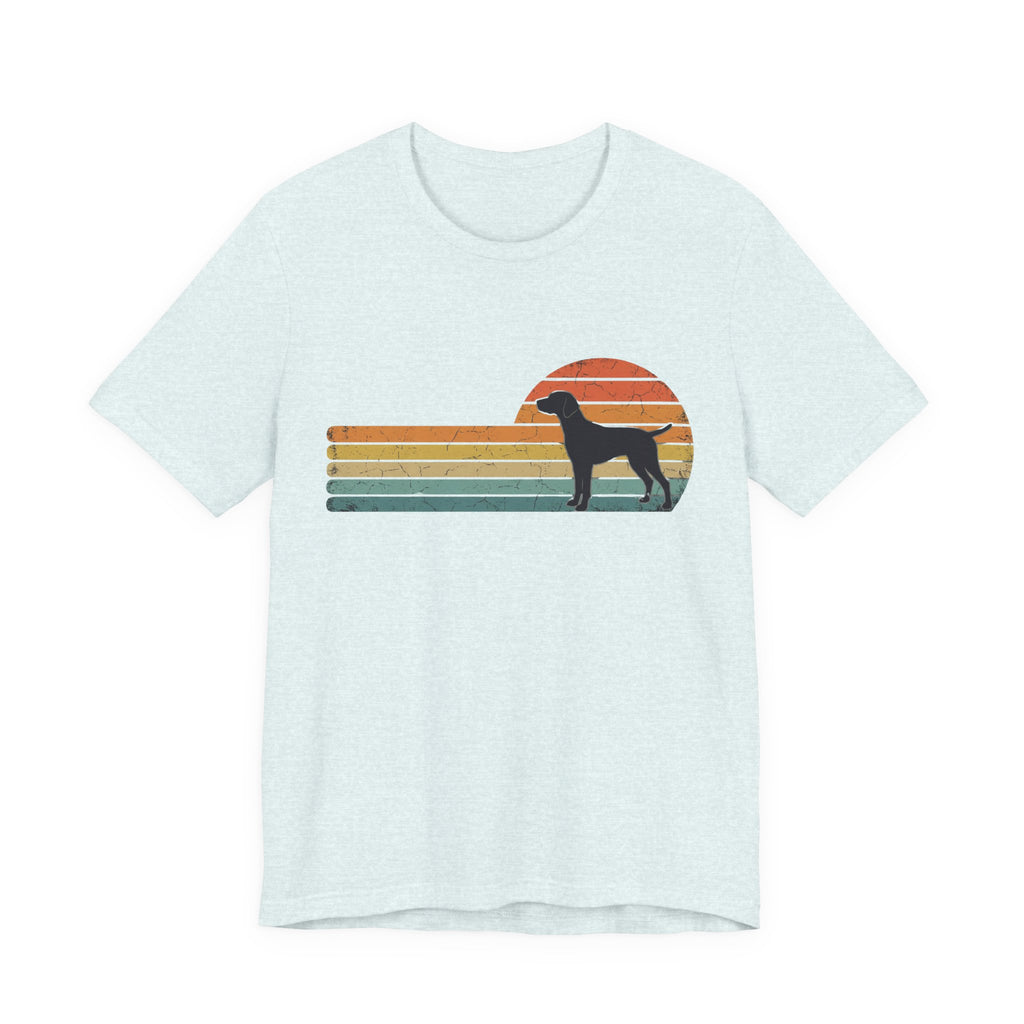Retro Vizsla Sunset | Dog Lover Graphic Tee