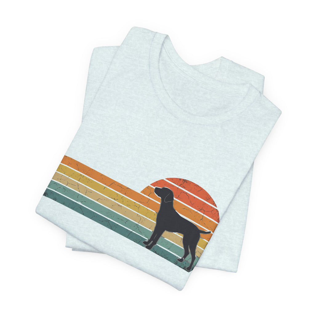 Retro Vizsla Sunset | Dog Lover Graphic Tee