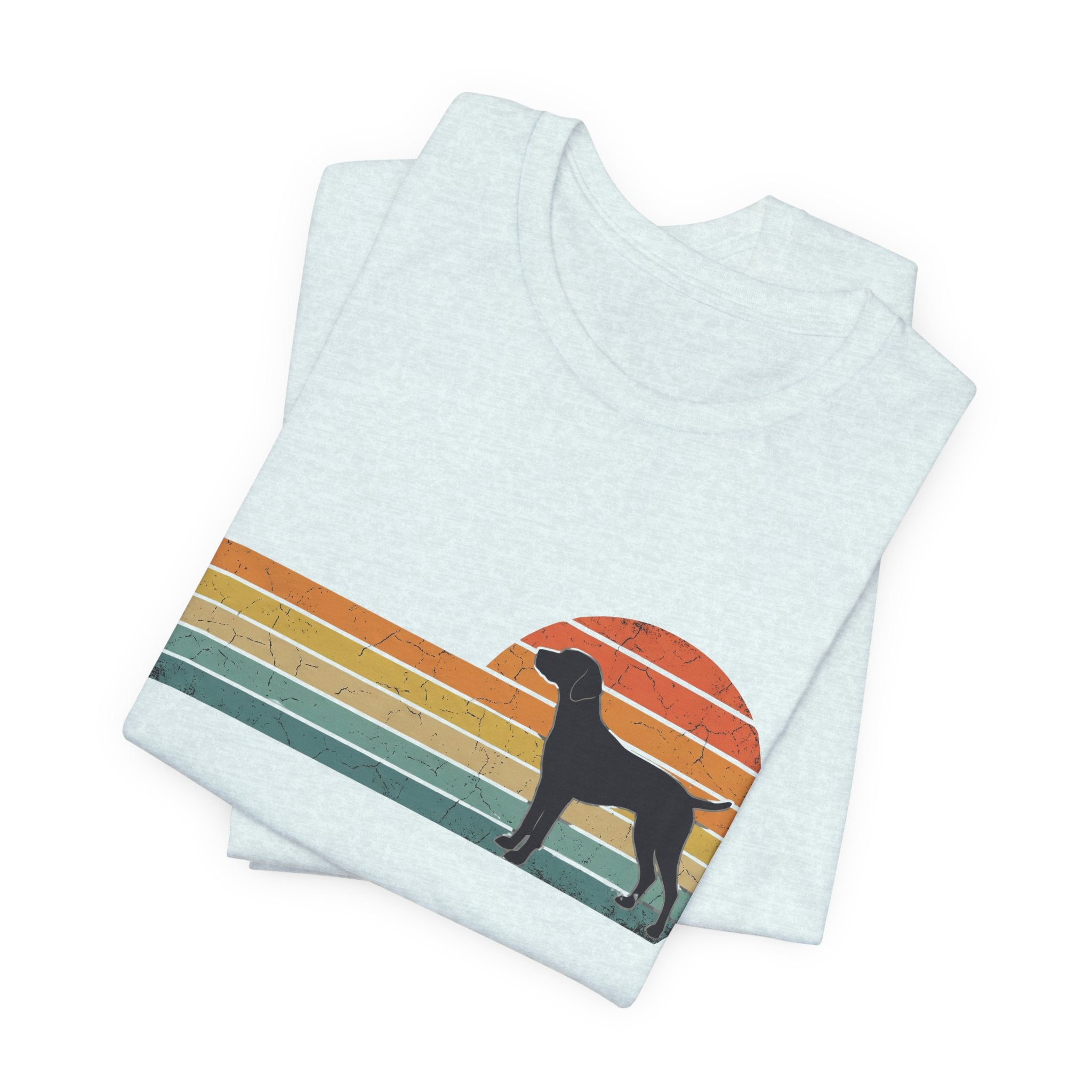 Retro Vizsla Sunset | Dog Lover Graphic Tee