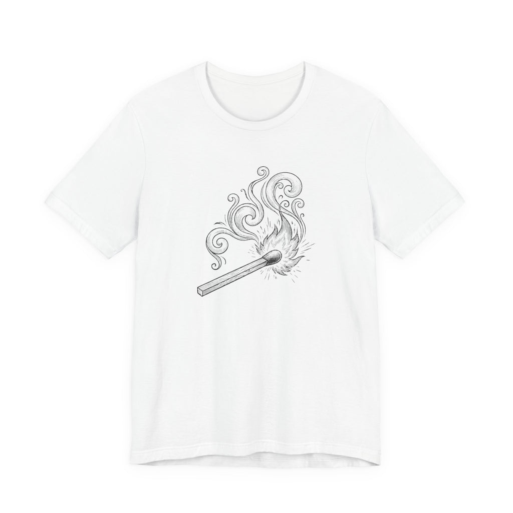 Campfire Spark Swirl | Nature Graphic Tee