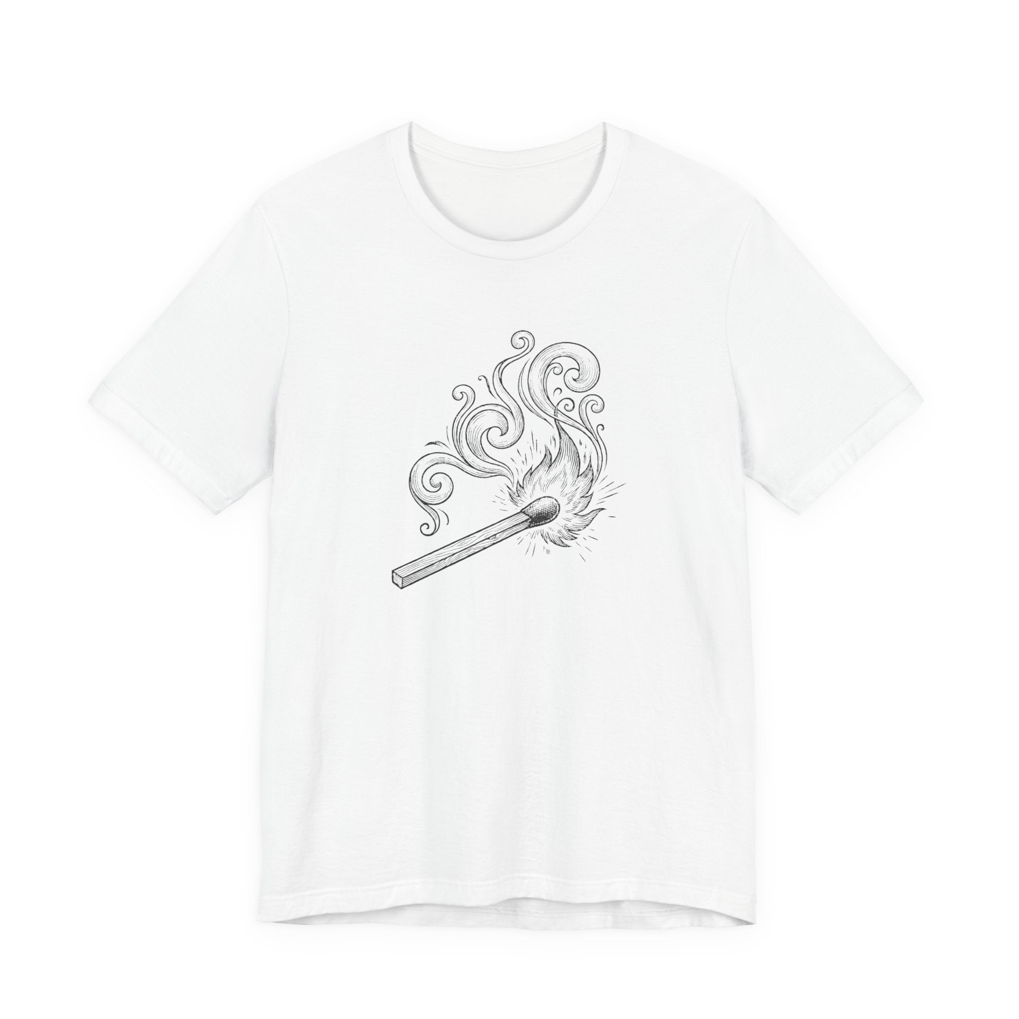 Campfire Spark Swirl | Nature Graphic Tee