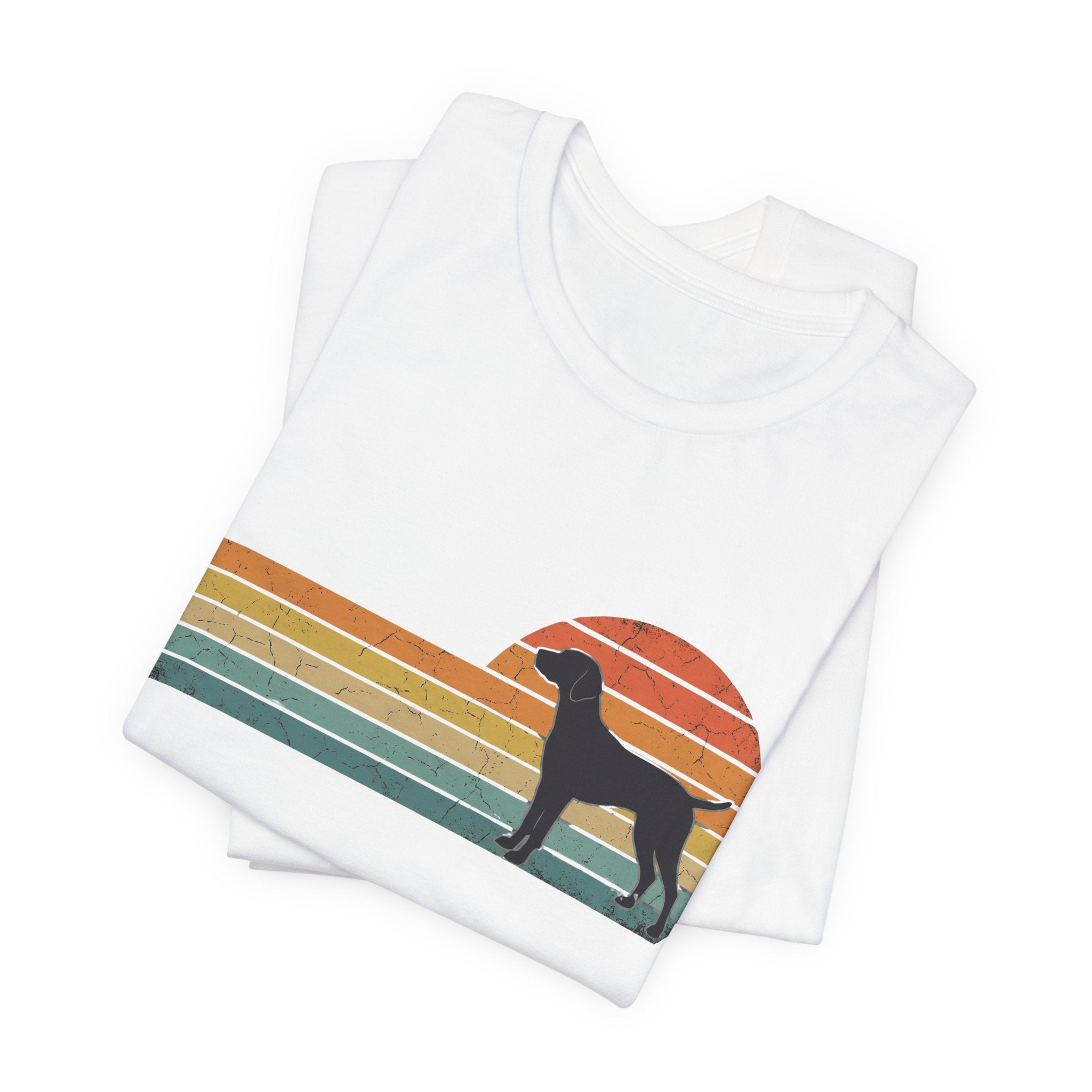 Retro Vizsla Sunset | Dog Lover Graphic Tee