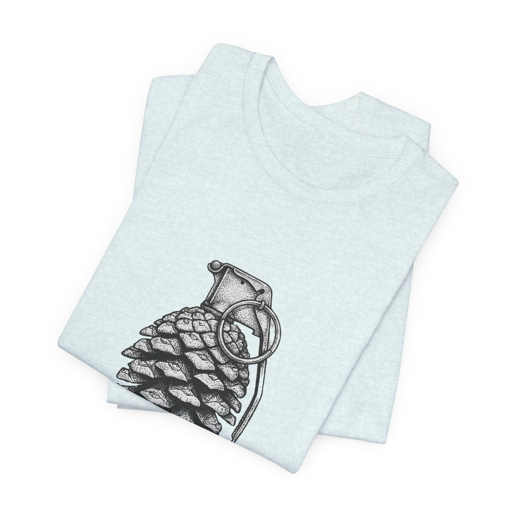 Pine Cone Grenade | Nature Graphic Tee