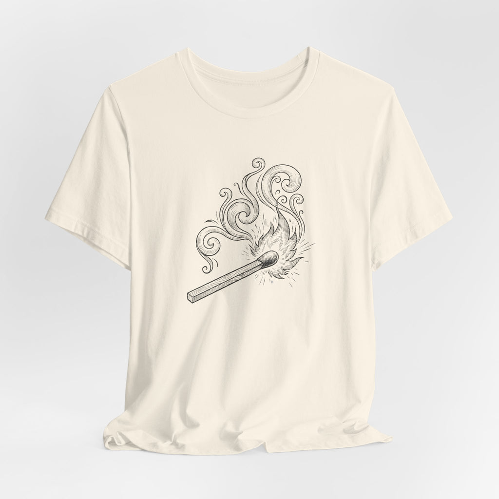 Campfire Spark Swirl | Nature Graphic Tee