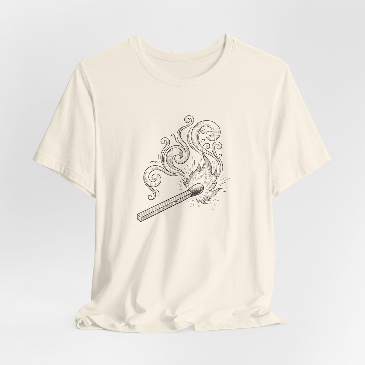 Campfire Spark Swirl | Nature Graphic Tee
