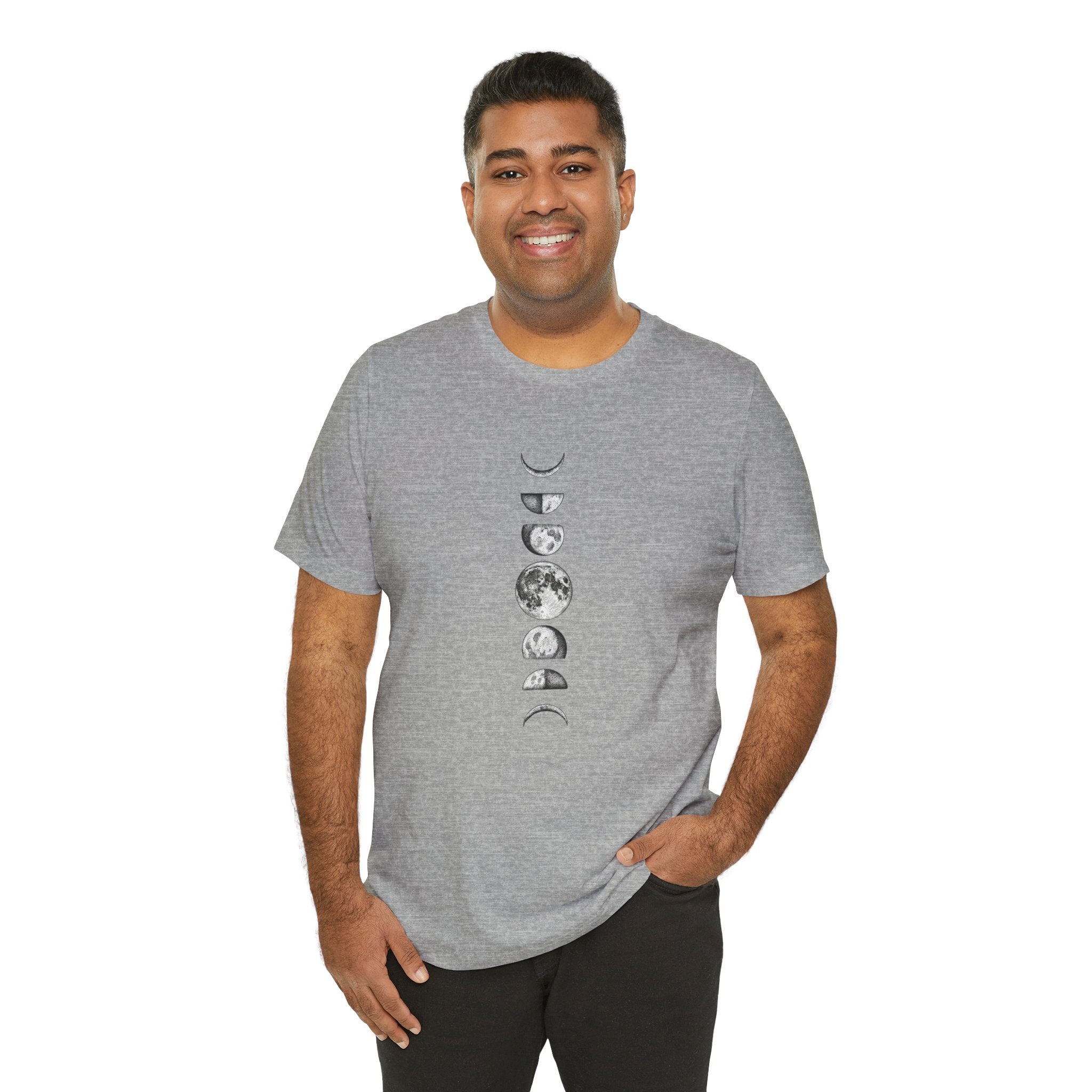 Moon Phases Cycle | Astronomy Graphic Tee