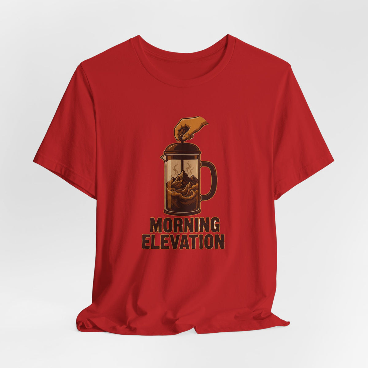 Morning Elevation | Coffee Mountain Graphic Tee
