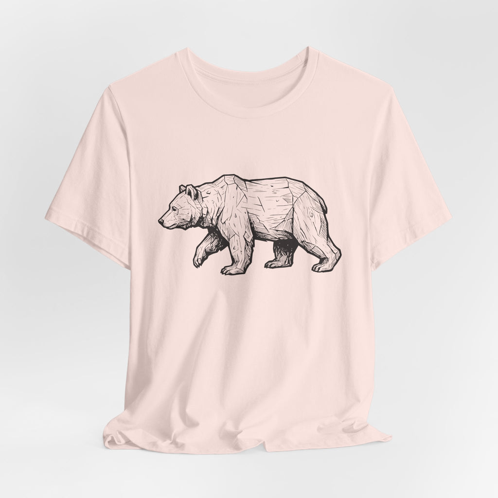 Grizzly Bear Sketch | Nature Graphic Tee